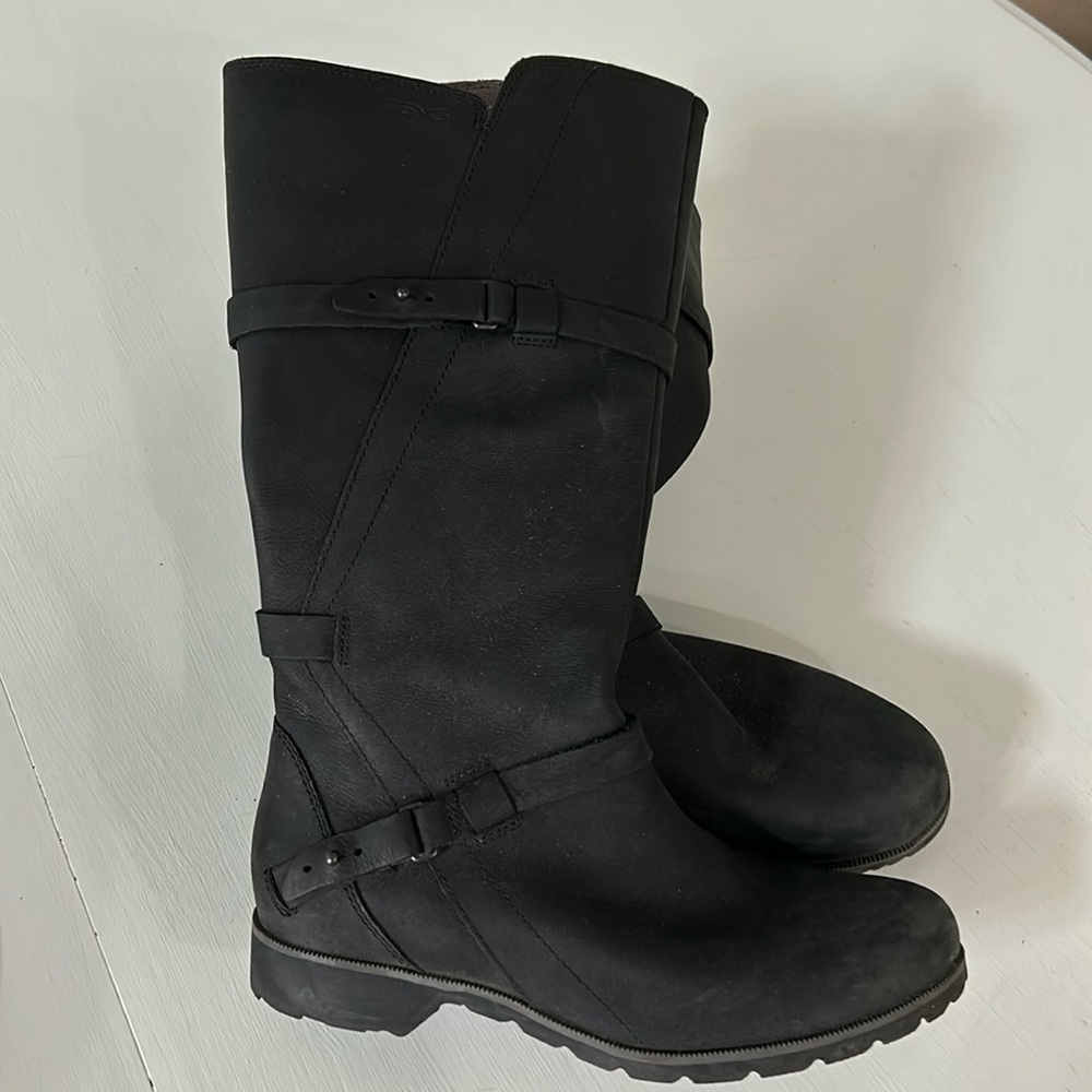 Teva De Vina Boots Black Size 7.5
